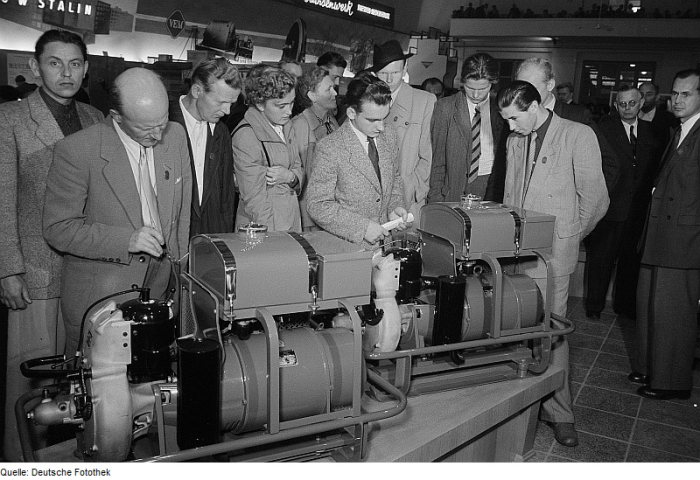 Generatoren Herbstmesse 1953